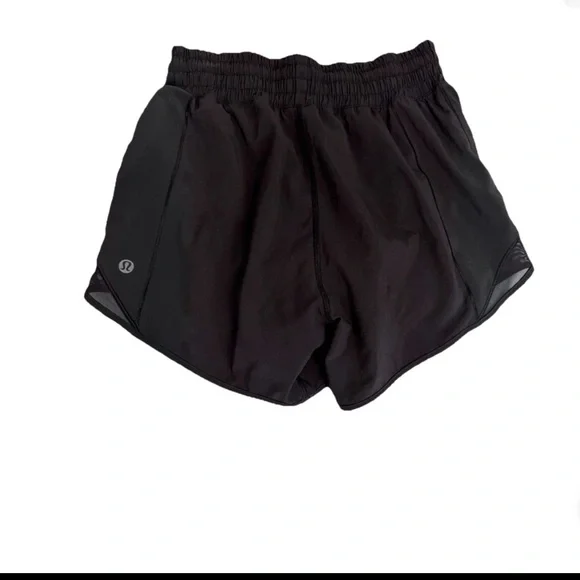 Lululemon Hotty Hot Shorts *High-Rise Long 4Black Size 2 W7ARIT Athletic Gym